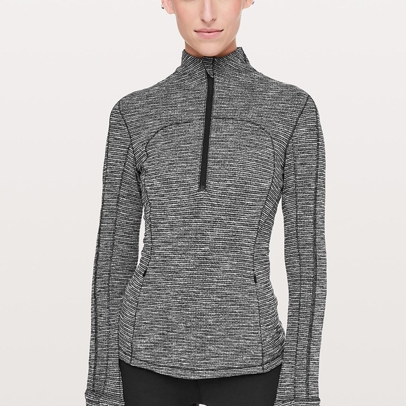 lululemon brisk running half zip